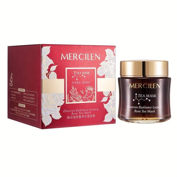 MERCILEN Rose Tea Facial Mask – Moisturizing, Firming & Gentle Skincare