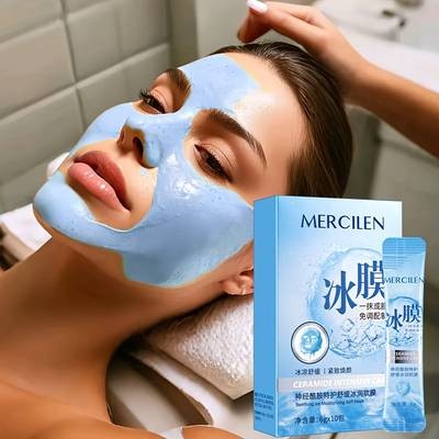MERCILEN Dreamy Blue Ceramide Ice Soft Film – Deep Moisturizing Facial Treatment