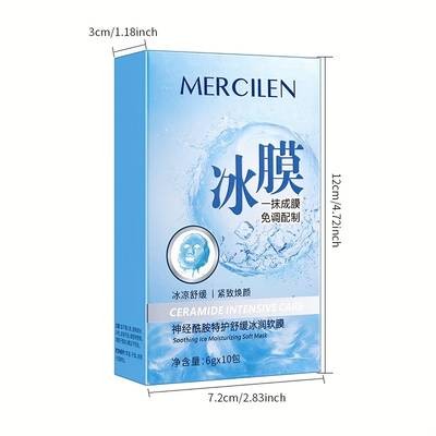 MERCILEN Dreamy Blue Ceramide Ice Soft Film – Deep Moisturizing Facial Treatment