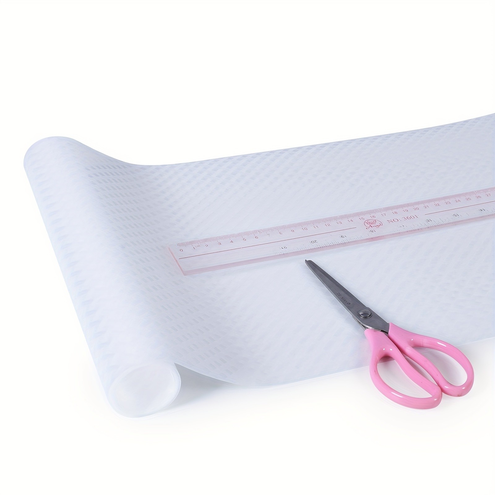 WIEZ Thickened EVA Non-Slip Liner Roll – Washable Oil-Resistant Shelf & Drawer Mat for Kitchen Storage