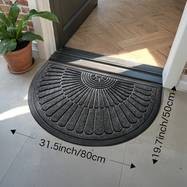 DAJIANG Half-Round Door Mat – Heavy-Duty Indoor/Outdoor Welcome Mat