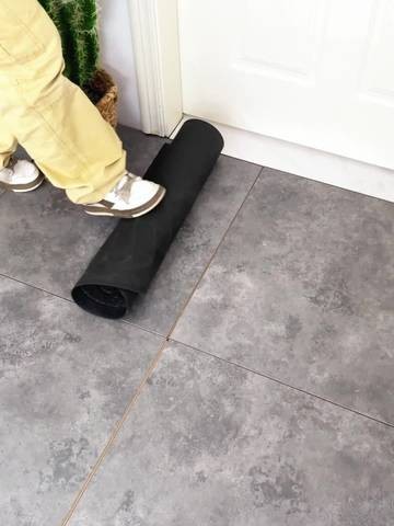 DAJIANG Half-Round Door Mat – Heavy-Duty Indoor/Outdoor Welcome Mat