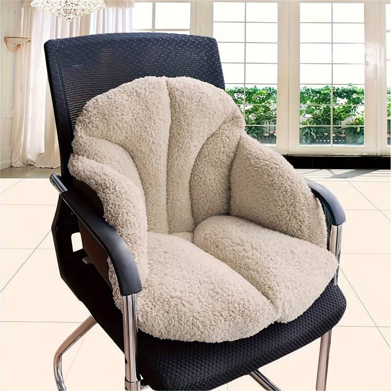NLDD Winter Plush Chair Cushion – Warm, Soft & Ergonomic Seating Support