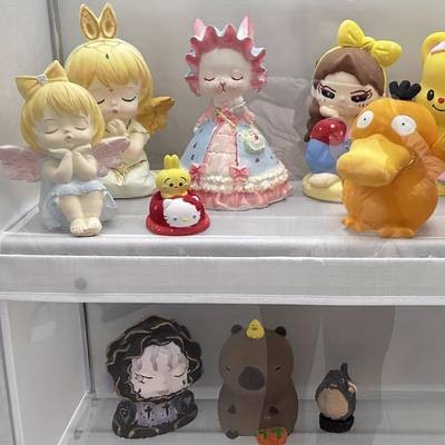 NLDD Non-Woven Multi-Layer Shelf Display Rack – Dustproof, Space-Saving Home Organizer