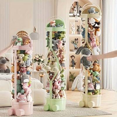 NLDD High Zipper Storage Organizer – Heavy-Duty Transparent Display Box