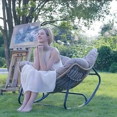 NLDD Large Ergonomic Rocking Recliner – Heavy-Duty Memory Foam Lounge Chair