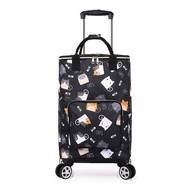 PMMJ Folding Shopping Trolley with Insulated Cooler Bag – Large Capacity, Lightweight & Multi-Functional