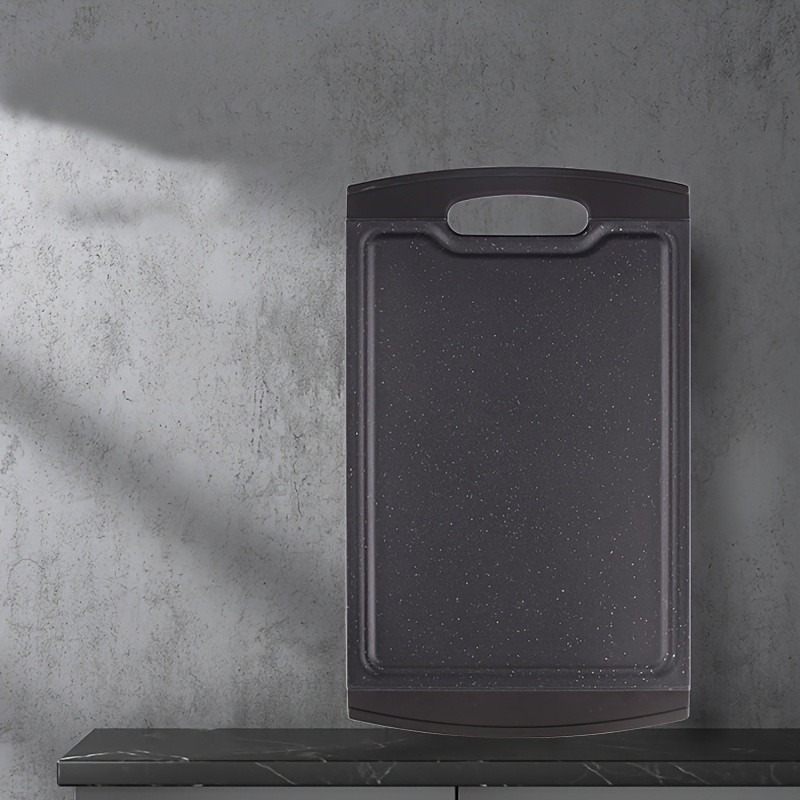 WIEZ Double-Sided PP Cutting Board – Durable Juice-Groove Design for Defrosting, Chopping & Daily Kitchen Prep