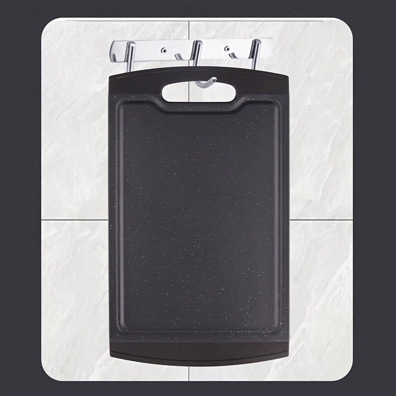 WIEZ Double-Sided PP Cutting Board – Durable Juice-Groove Design for Defrosting, Chopping & Daily Kitchen Prep