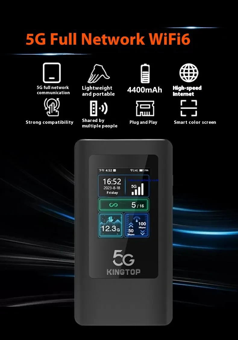 5G Netcom 4400 MA Portable Wi-Fi Router Wireless