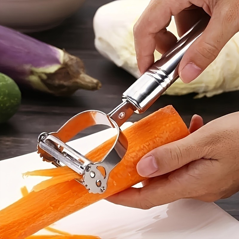 LDQ Stainless Steel Fruit & Potato Grater – Versatile Manual Grating Tool for Home & Restaurant Kitchens