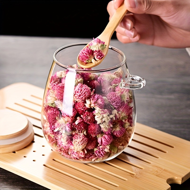 LDQ Airtight Glass Storage Jar with Spoon – Premium Jar Set for Coffee, Sugar, Tea, Salt, Candy & Spices