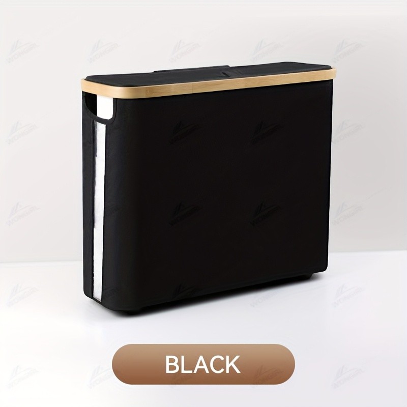 LDQ Toilet Paper Holder with Storage Basket – No-Drill Multi-Roll Organizer for Home & Office Bathrooms