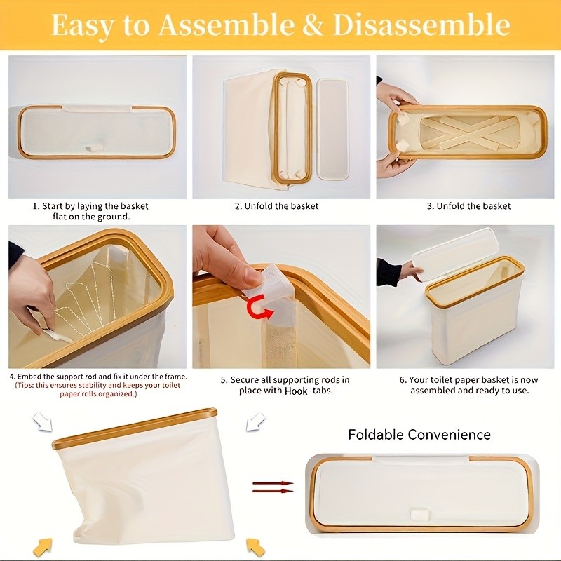 LDQ Toilet Paper Holder with Storage Basket – No-Drill Multi-Roll Organizer for Home & Office Bathrooms