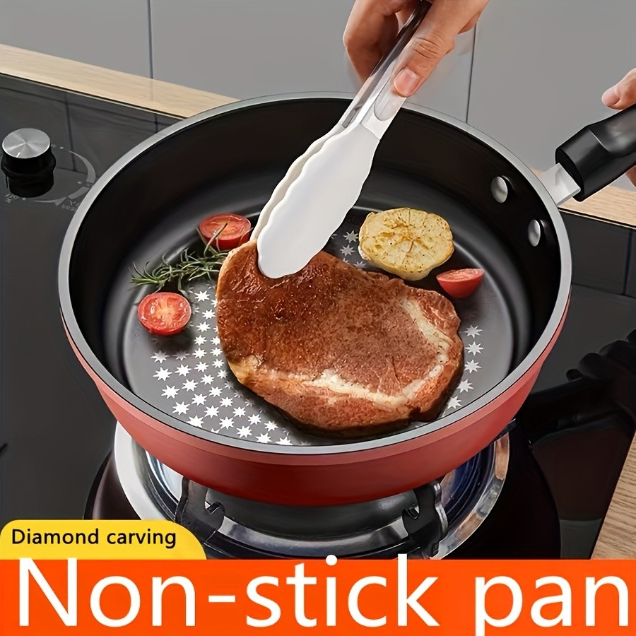 LDQ Cast Iron Nonstick Skillet – Lightweight Smokeless Fry Pan for Steak, Pancakes & Everyday Breakfast Cooking