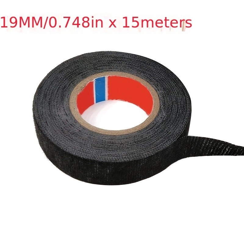 LDQ Heat-Resistant Electrical Tape – Durable Adhesive Cloth for Cable Management, Wiring Harnesses & Loom Organization