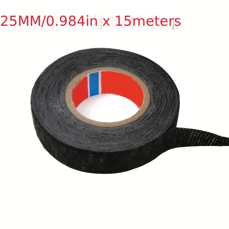 LDQ Heat-Resistant Electrical Tape – Durable Adhesive Cloth for Cable Management, Wiring Harnesses & Loom Organization