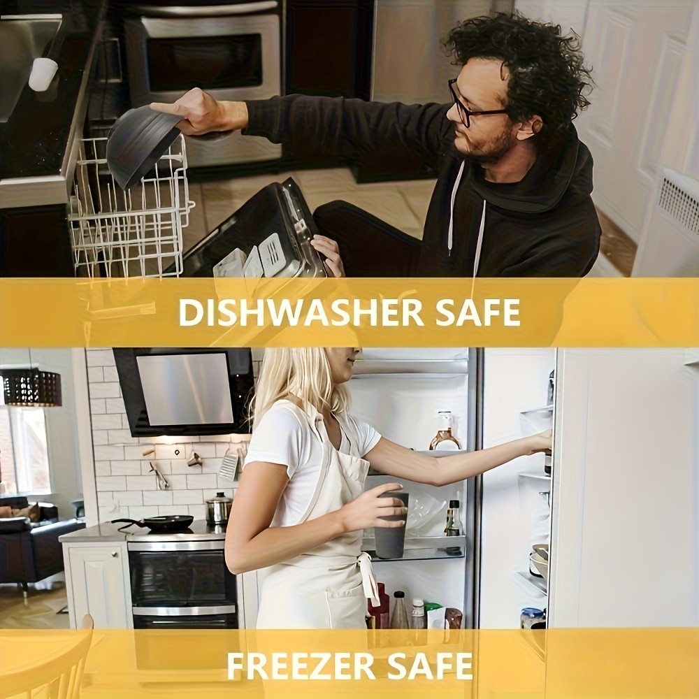 LDQ Unbreakable Plastic Dinnerware Set – 12pcs/16pcs Microwave & Dishwasher-Safe Plates, Bowls & Cups for Parties & Everyday Use