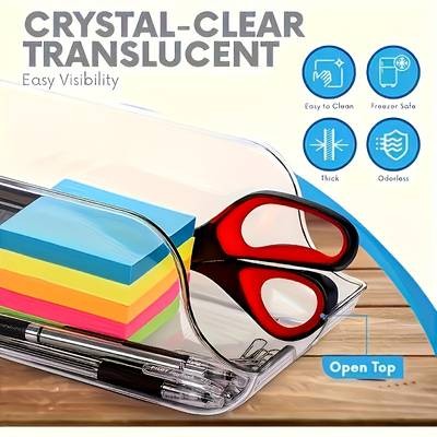 Awaoko 3pcs Pull-Top Acrylic Can Storage Boxes – Transparent Fridge Organizer Bins