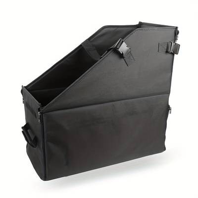 YIMUWN Brompton Folding Bike Storage Box – Waterproof Nylon Car Trunk Organizer (60×60×30 cm)