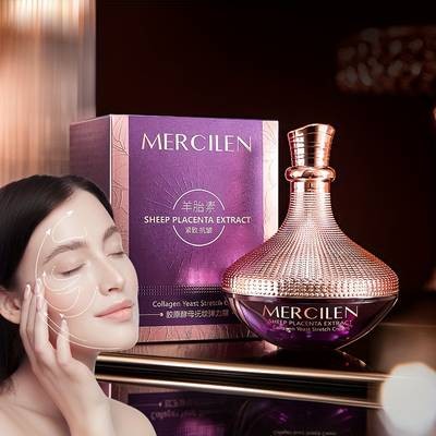 MERCILEN Sheep Placenta Collagen Moisturizing Cream (50g) – Deep Hydration & Smoother-Looking Skin