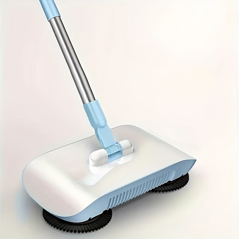 LDQ 2-in-1 Handheld Sweeper & Mop Combo – Automatic Push Broom with Dustpan for Effortless NZ Floor Cleaning