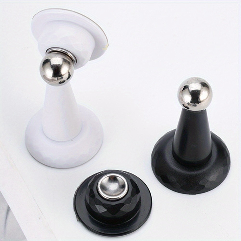 MCMLS Heavy-Duty Magnetic Door Stopper – No-Drill Anti-Slam Holder for Safe & Modern NZ Home Spaces