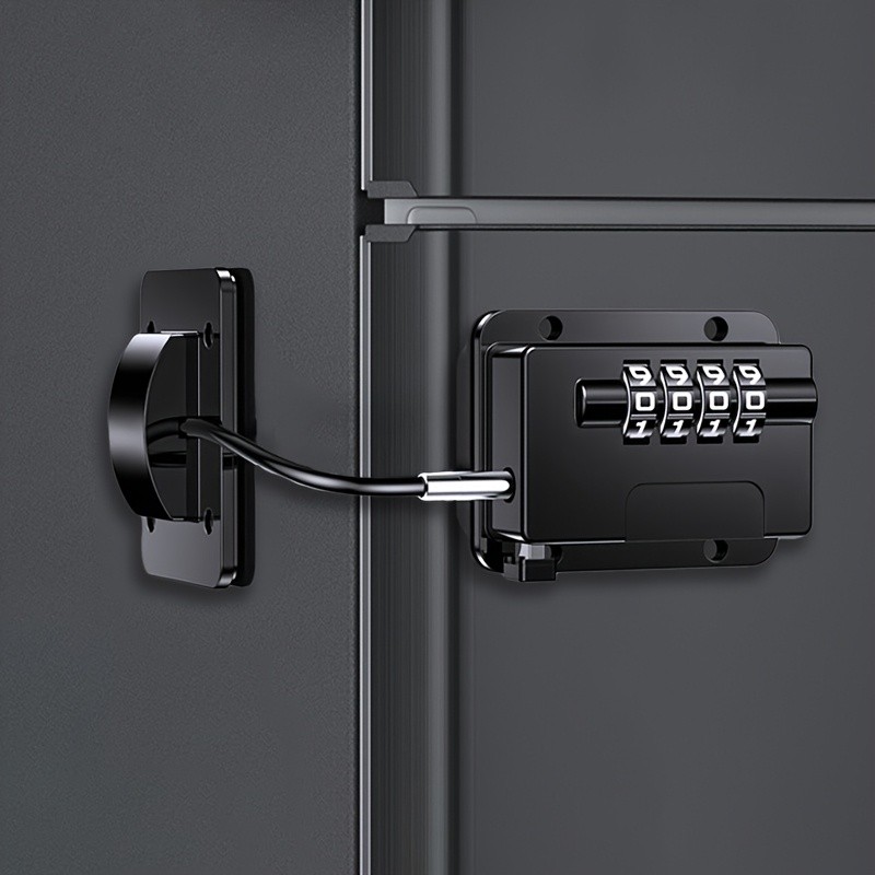 MCMLS Easy-Install Password Door Lock Set – No-Drill Multi-Surface Security Solution for NZ Homes & Appliances