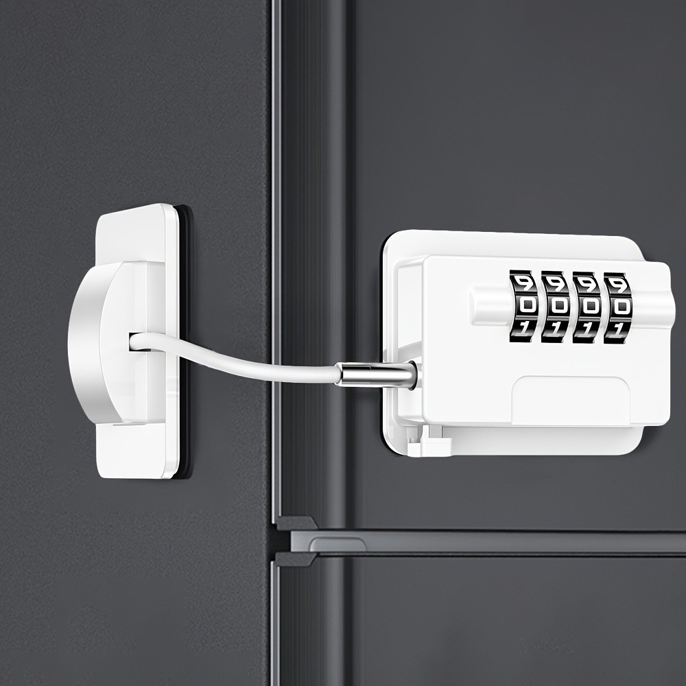 MCMLS Easy-Install Password Door Lock Set – No-Drill Multi-Surface Security Solution for NZ Homes & Appliances