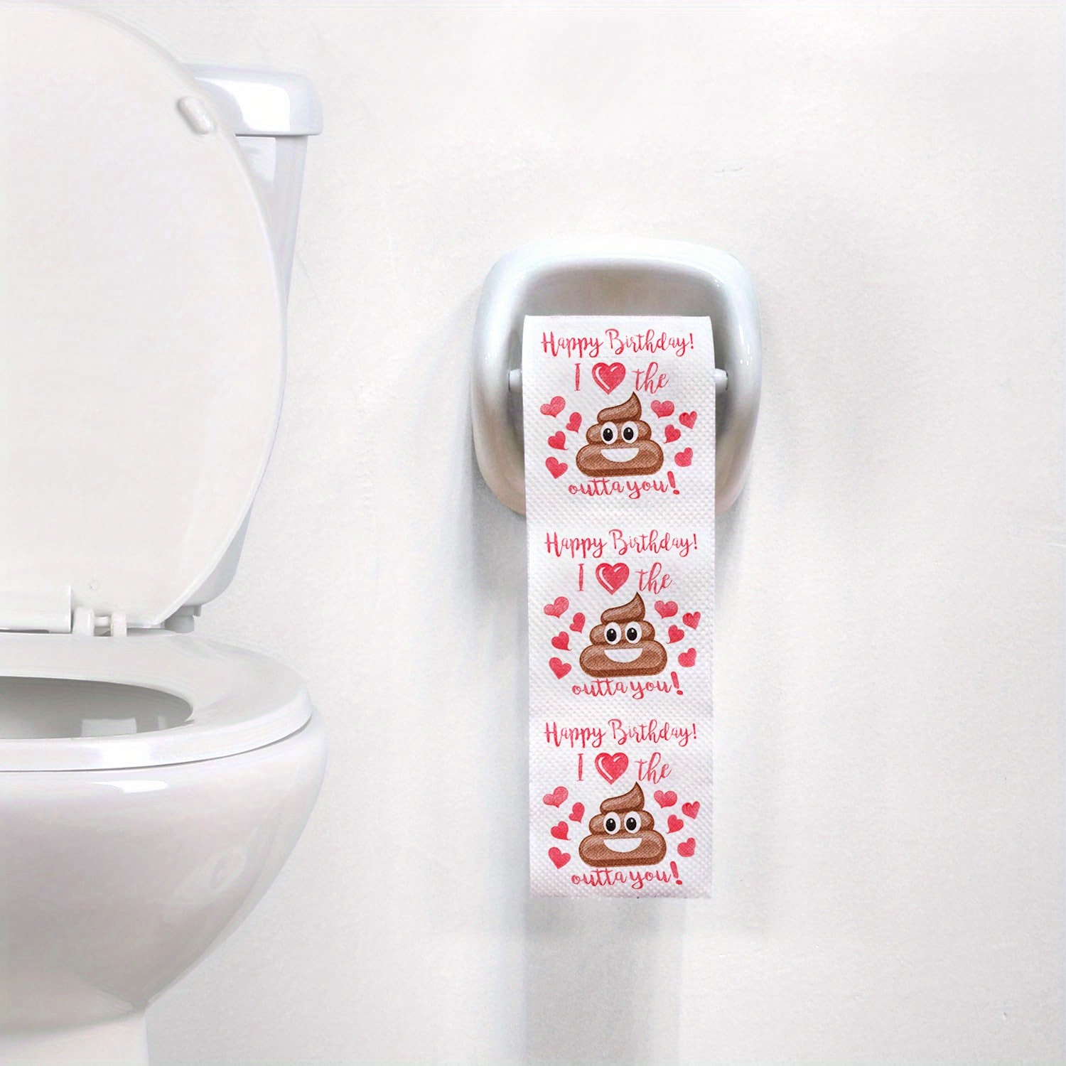 MCMLS Happy Birthday Prank Toilet Paper Roll – Hilarious Gag Gift & Festive Bathroom Décor for NZ Celebrations