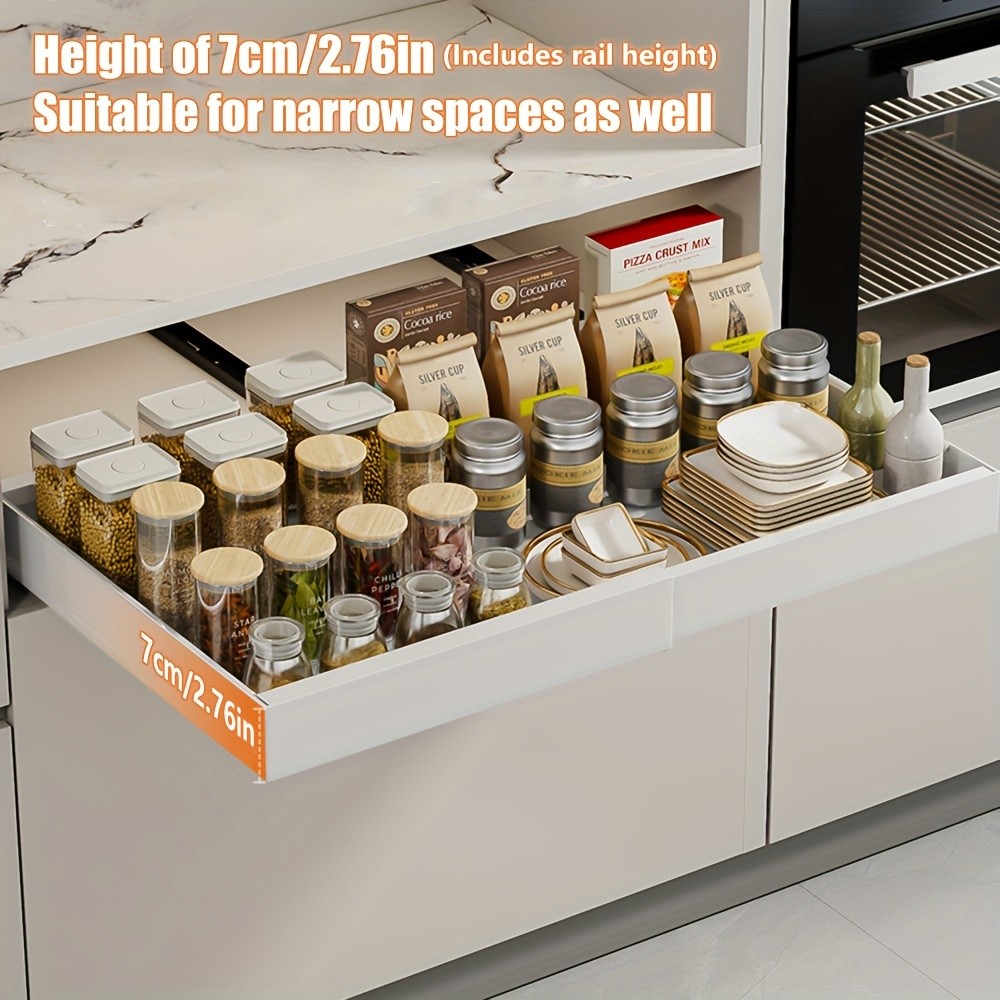 MCMLS Expandable Pull-Out Cabinet Rack – Heavy-Duty Adjustable Under-Sink Organizer for NZ Kitchens & Pantries