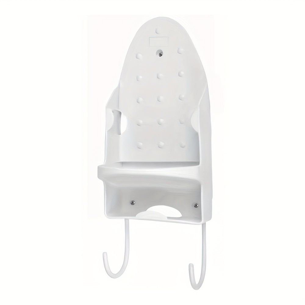 MCMLS Heavy-Duty Ironing Board Holder – Wall-Mounted Space-Saving Rack with Dual Hooks for NZ Homes & Apartments