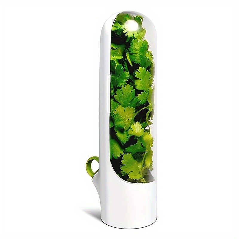 YUHUPHYLLIC Herb & Vegetable Preservation Pod – Fresh Coriander & Mint Container for Long-Lasting NZ Fridge Storage