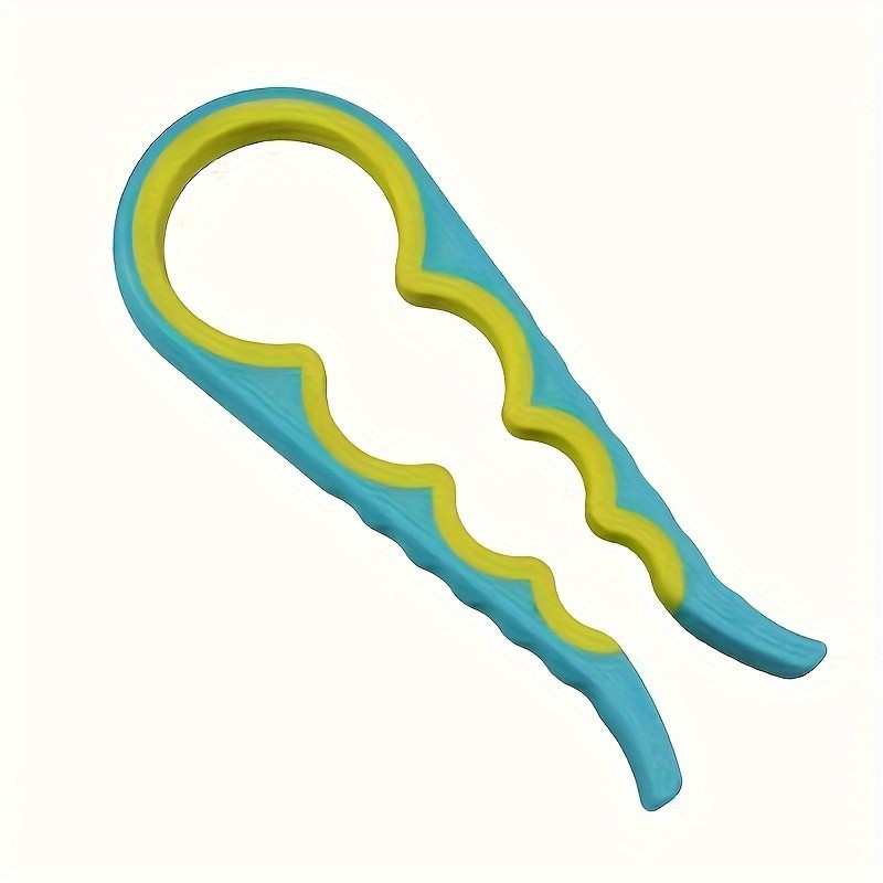 YUHUPHYLLIC 4-in-1 Multifunctional Portable Bottle Opener – Non-Slip Can Opener for Beer, Bottles & Jars in NZ Kitchens