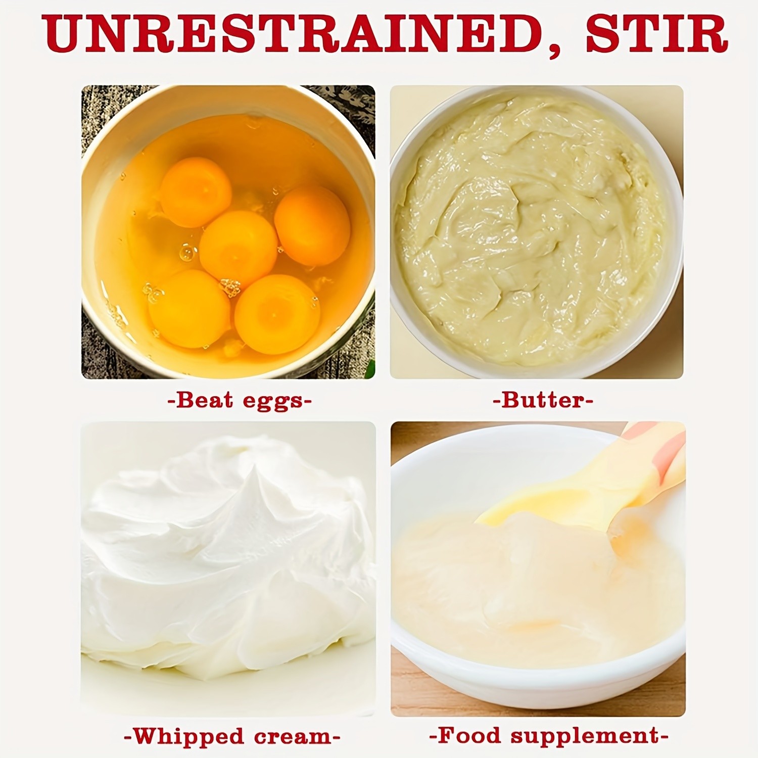 YUHUPHYLLIC Stainless Steel Semi-Automatic Hand Whisk – 3-Loop Manual Whisk for Efficient Mixing & Milk Foam in NZ Kitchens