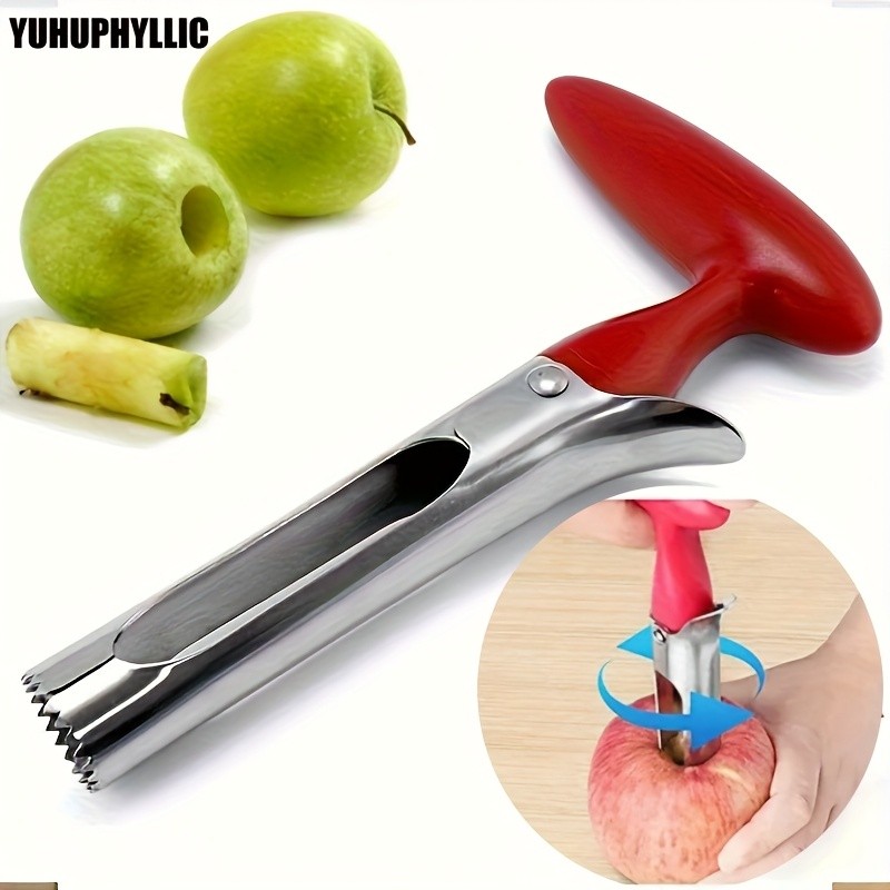 YUHUPHYLLIC Apple Core Remover – Durable Stainless Steel Tool with Ergonomic Handle for NZ Kitchens