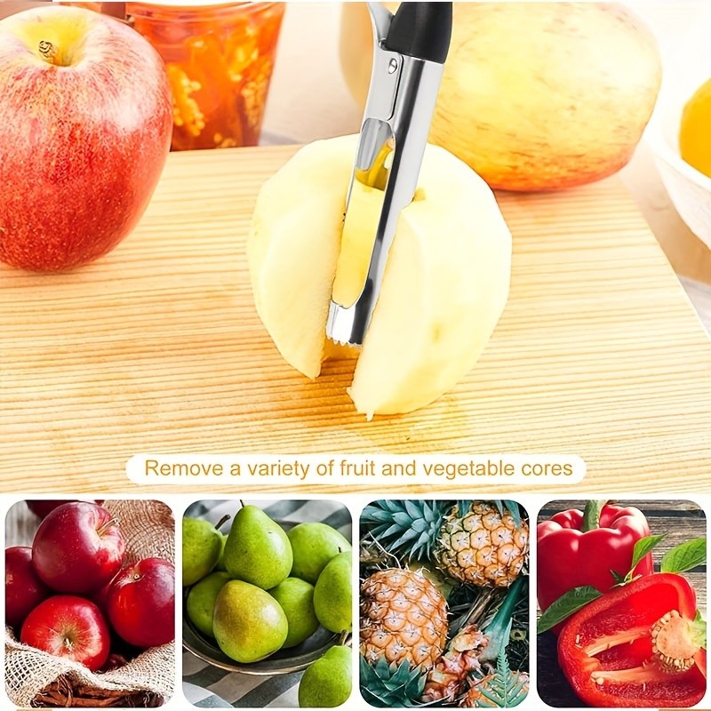 YUHUPHYLLIC Apple Core Remover – Durable Stainless Steel Tool with Ergonomic Handle for NZ Kitchens