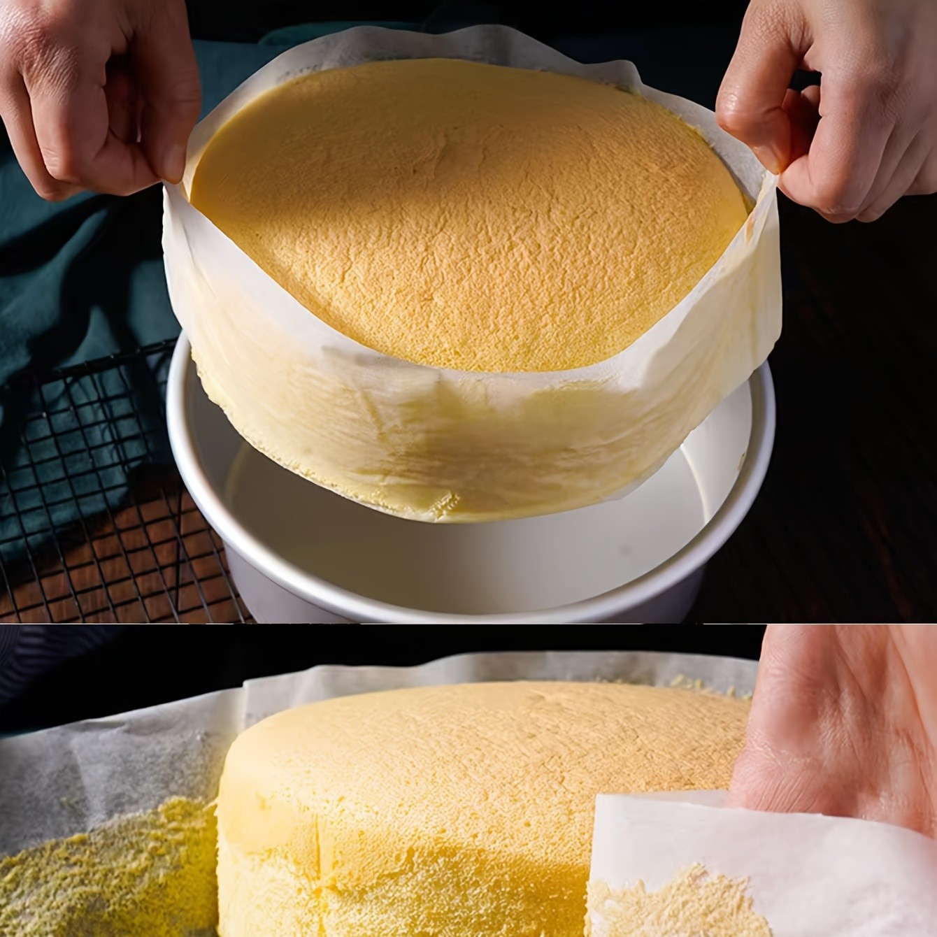 YUHUPHYLLIC Cake Mold Edge Paper – Non-Stick Baking Paper for Precise Shaping and Easy Cake Decorating