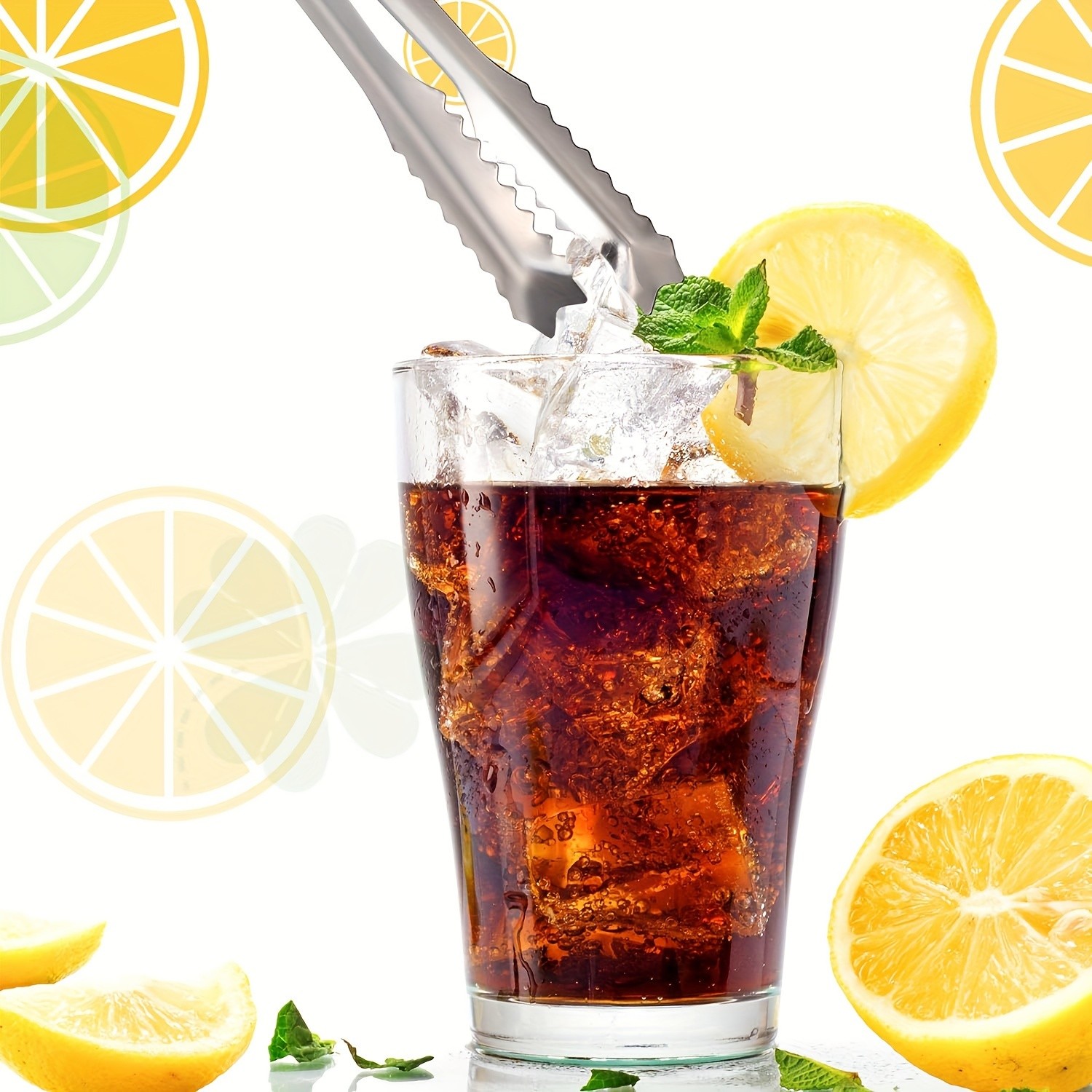 YUHUPHYLLIC Stainless Steel Ice Tongs – Multifunctional Food Tongs for NZ Kitchens, BBQs, and Buffets