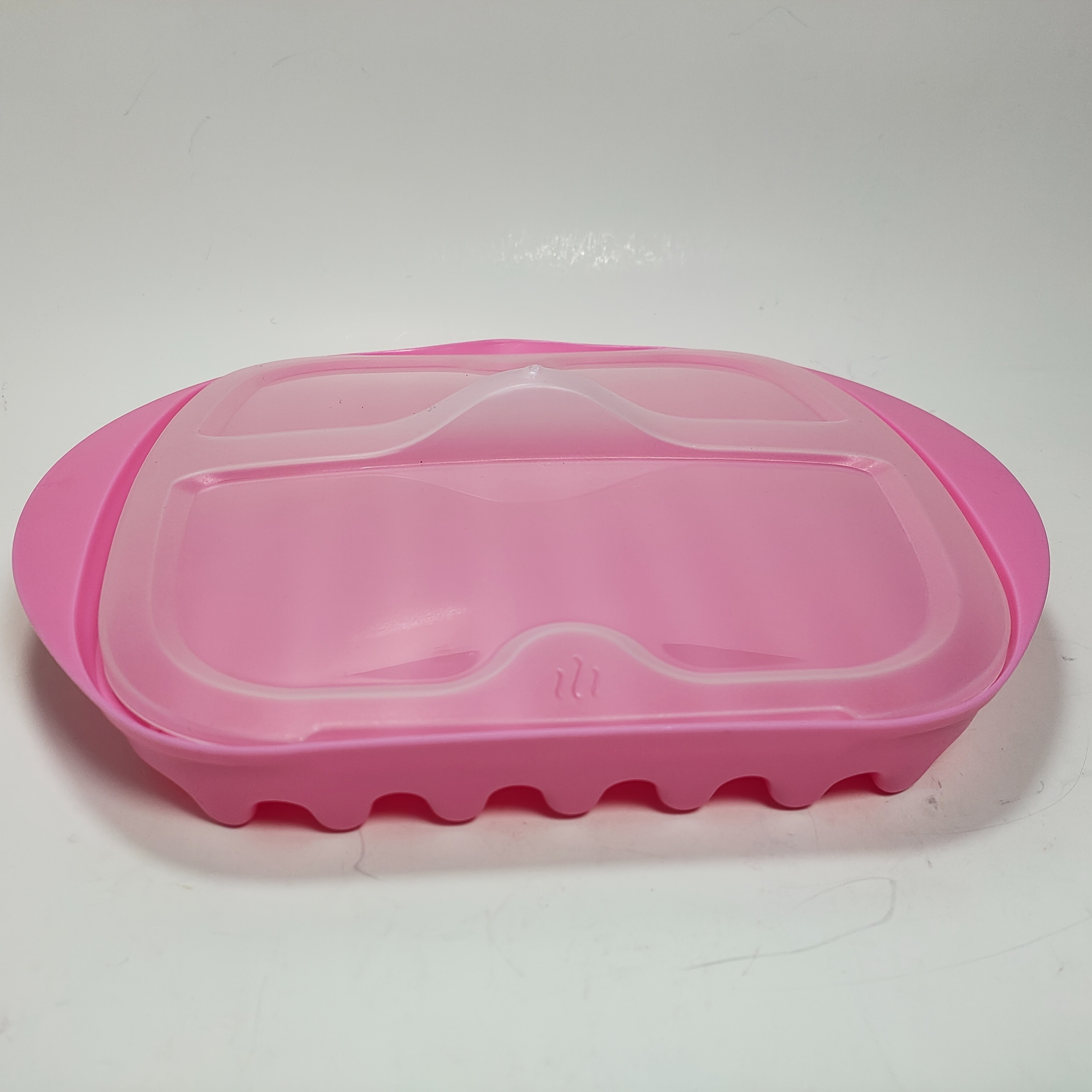 YUHUPHYLLIC Microwave Bacon Cooker Tray with Lid – Non-Slip, Fat-Draining Design for Quick Bacon Prep in NZ Kitchens