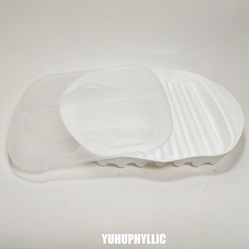 YUHUPHYLLIC Microwave Bacon Cooker Tray with Lid – Non-Slip, Fat-Draining Design for Quick Bacon Prep in NZ Kitchens