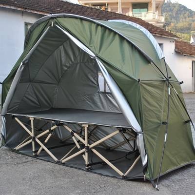 Portable Camping Tent – Lightweight Bicycle Shelter for Solo Camping, Fishing & Outdoor Adventures