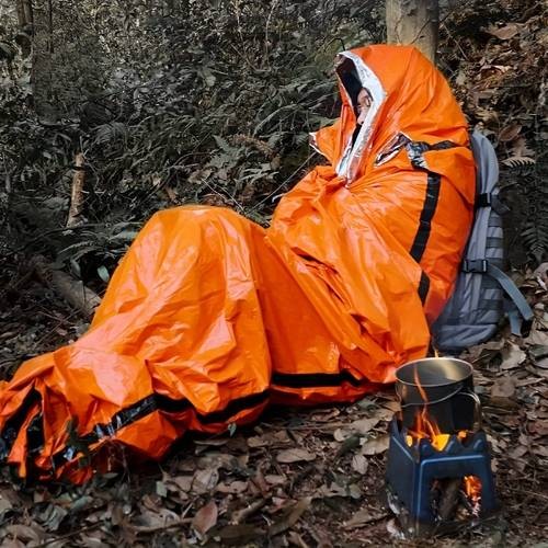 3pcs Emergency Survival Shelter with Thermal Blanket – Portable Lightweight Tent for Camping, Hiking & Outdoor Emergencies