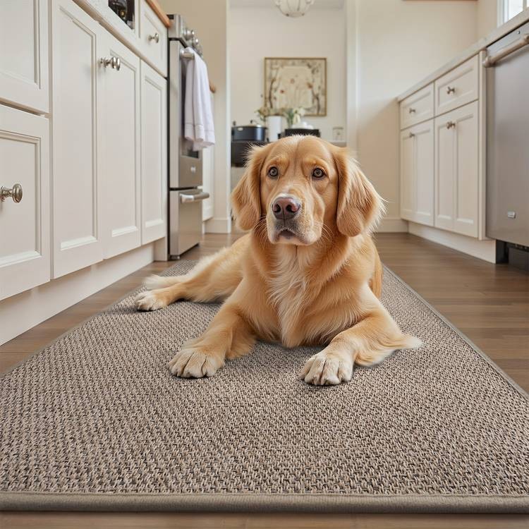 SIXHOME Non-Slip Kitchen Mat – Absorbent Floor Mat with Rubber Backing