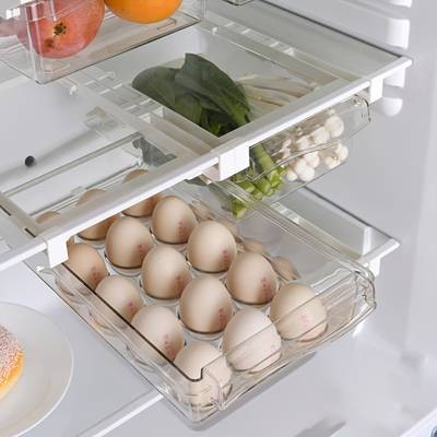 FARIDABIO 2pcs Refrigerator Storage Box – Wall Hanging, Space-Saving Food Storage Organizer