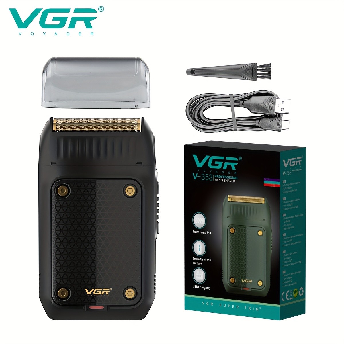 VGR Men'S Professional Beard Trimmer