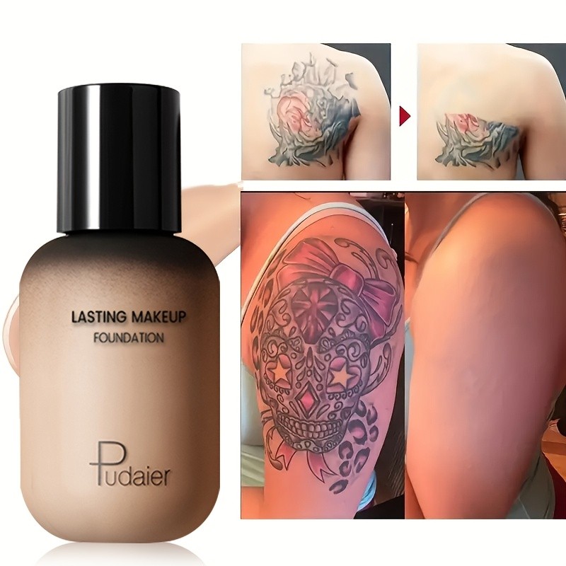 Pudaier 9-Shade Full Coverage Liquid Foundation