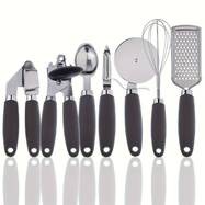 FARIDABIO Quality Stainless Steel Kitchenware Set – Ergonomically Designed Cooking Tools