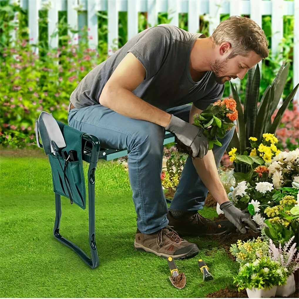wisfor Foldable Garden Kneeler Seat – Comfort and Durability for Your Outdoor Gardening Needs