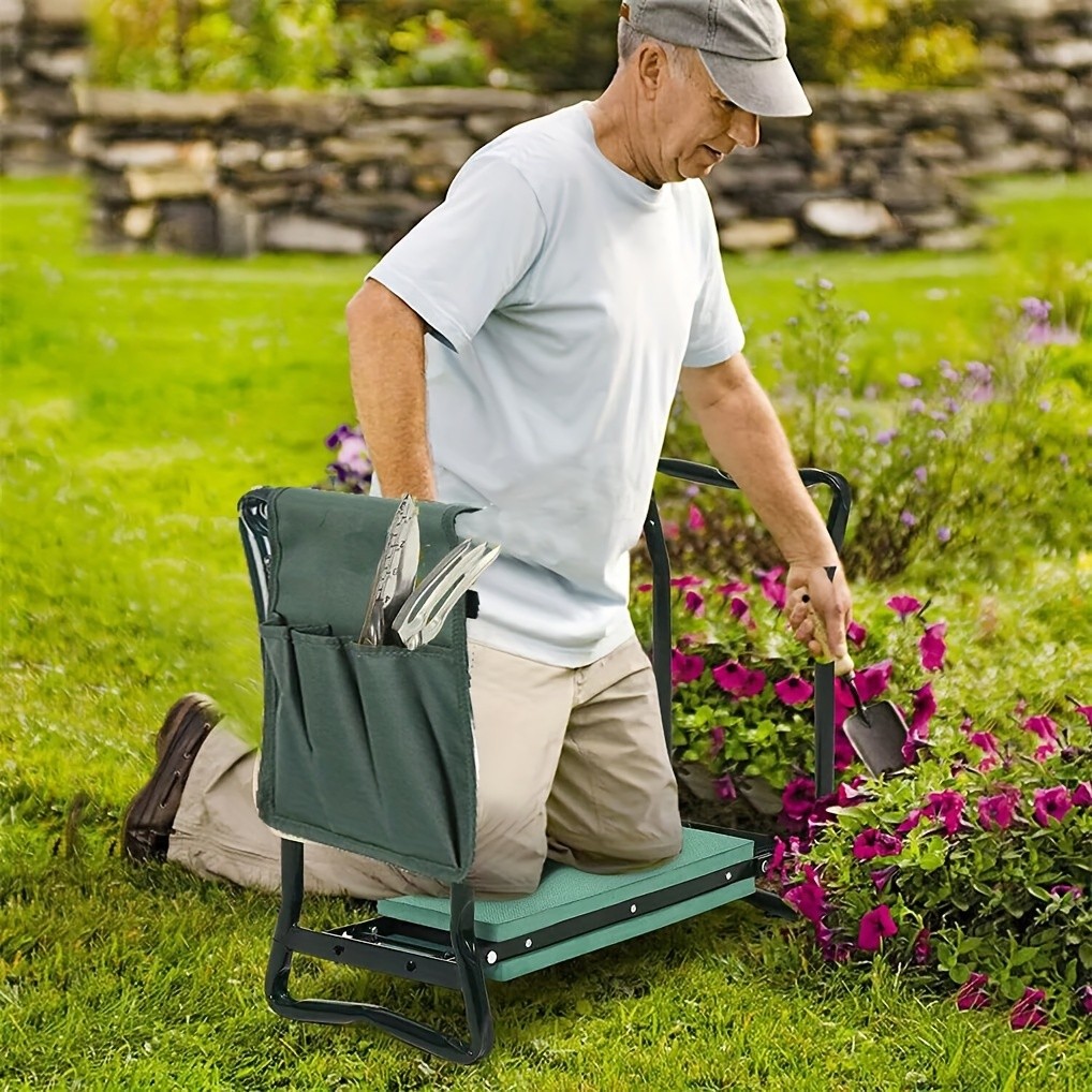 wisfor Foldable Garden Kneeler Seat – Comfort and Durability for Your Outdoor Gardening Needs